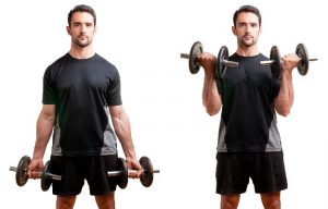 How To do Bicep curl in marathi